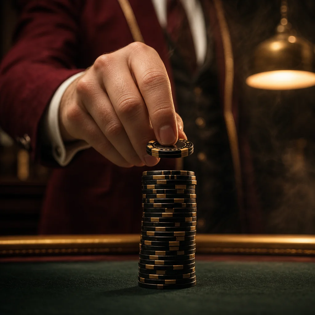 High-limit blackjack tables with leather seating